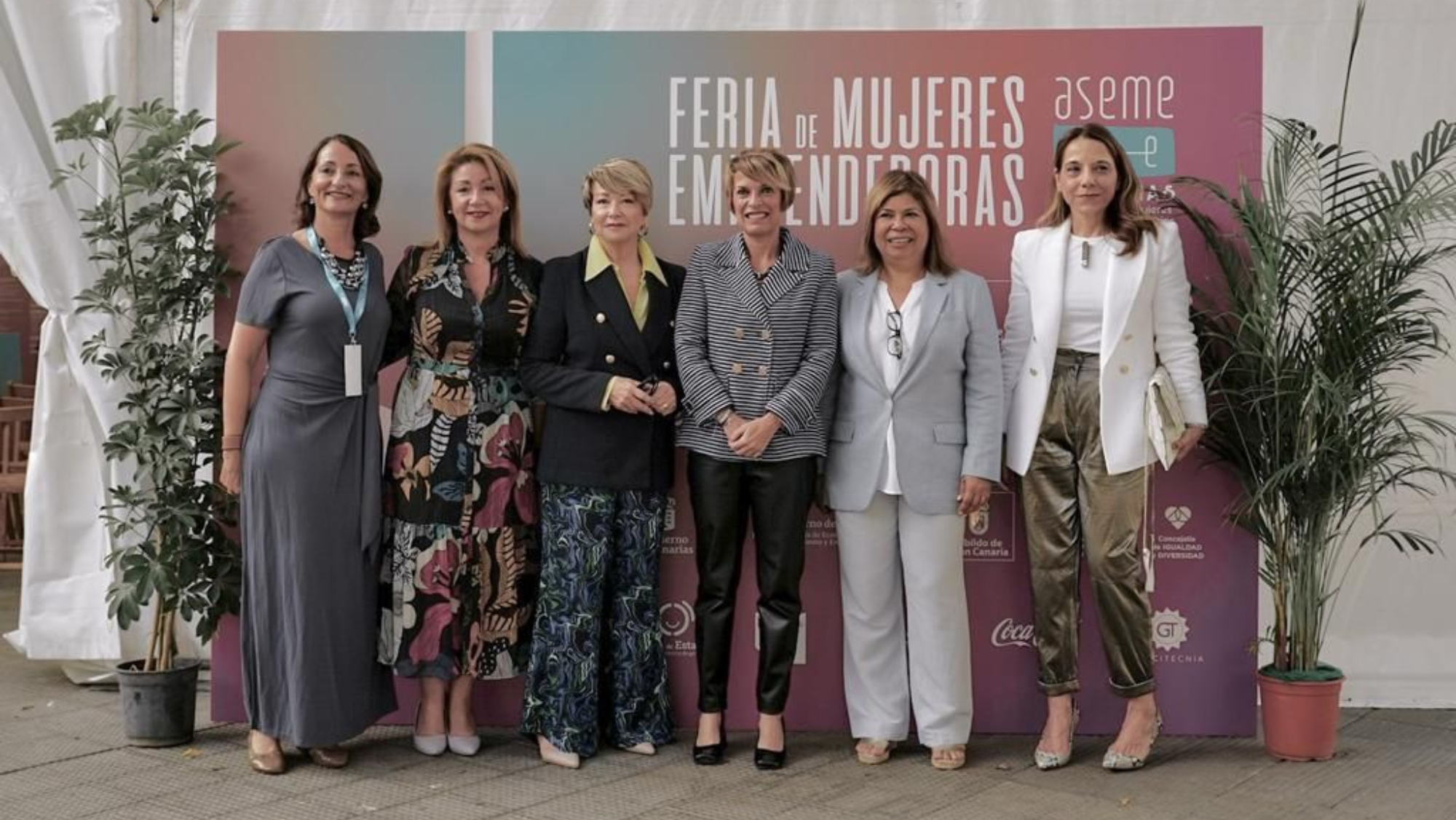 Se inaugura en Las Palmas de Gran Canaria la primera Feria de Mujeres Emprendedoras / ASEME
