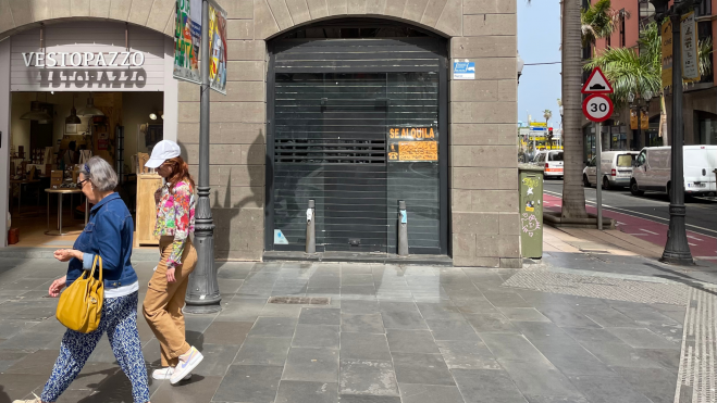 Imagen de un local en alquiler en la Zona Comercial Abierta de Triana / ATLÁNTICO HOY