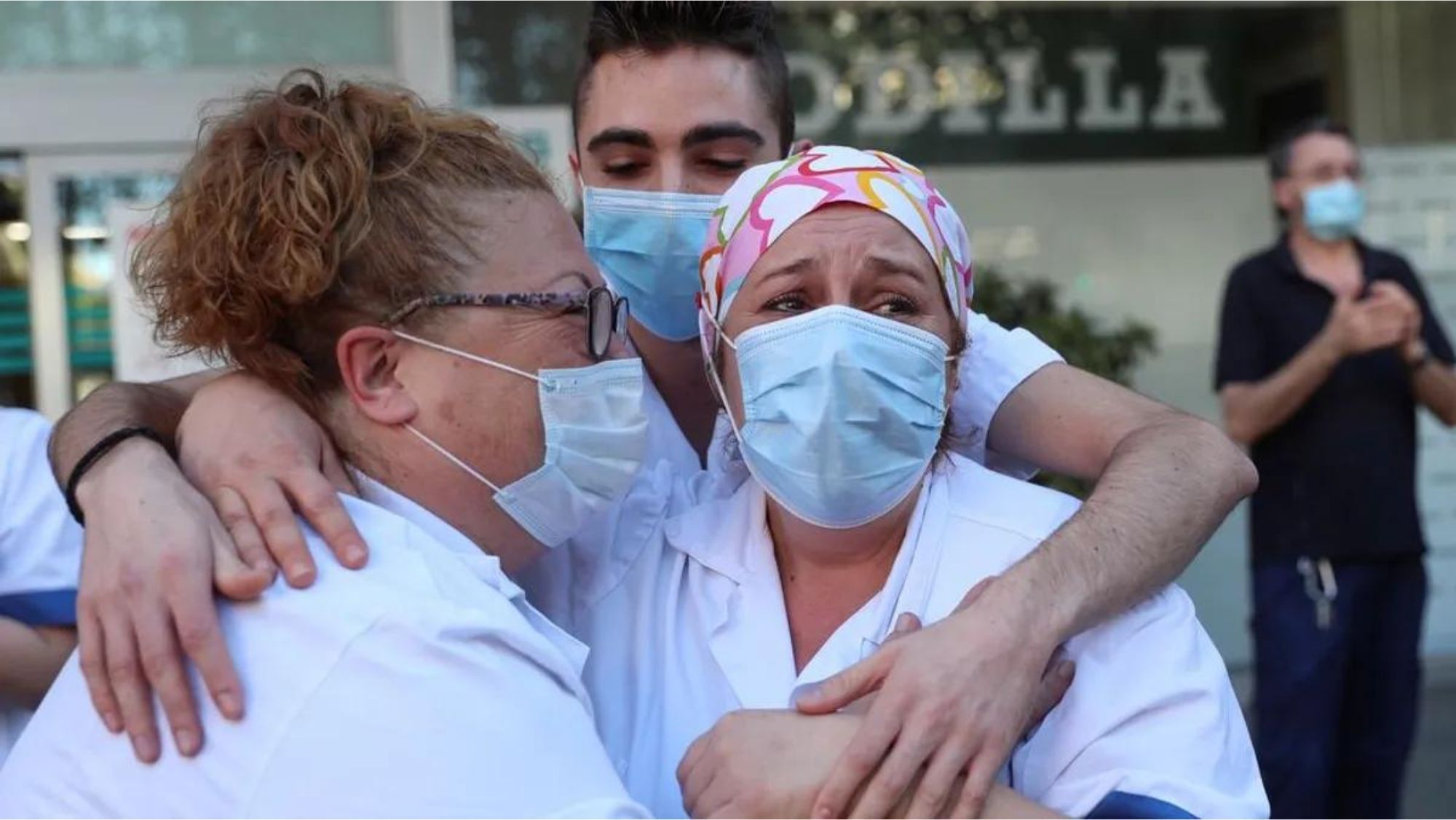 Trabajadores del SCS / EFE