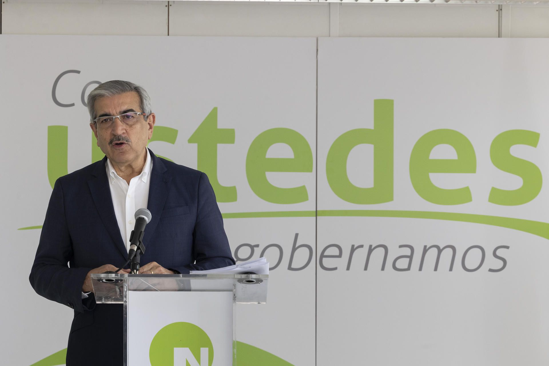 El presidente de Nueva Canarias, Román Rodríguez./ EFE - QUIQUE CURBELO