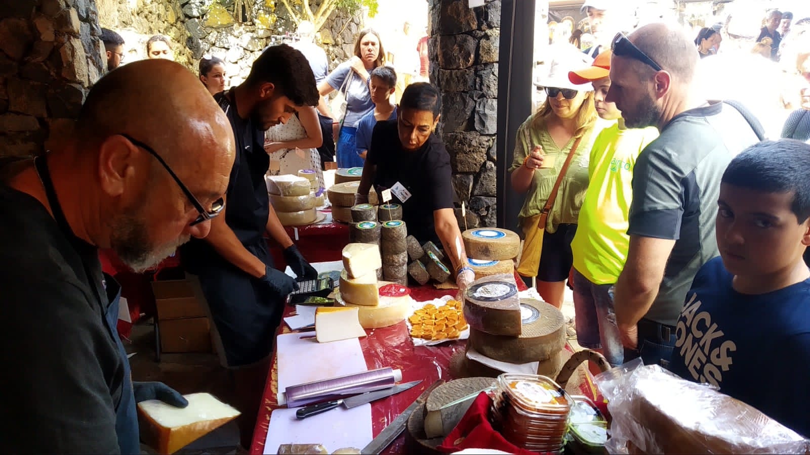 XII Feria regional del Queso en PInolere, La Orotava./ CEDIDA