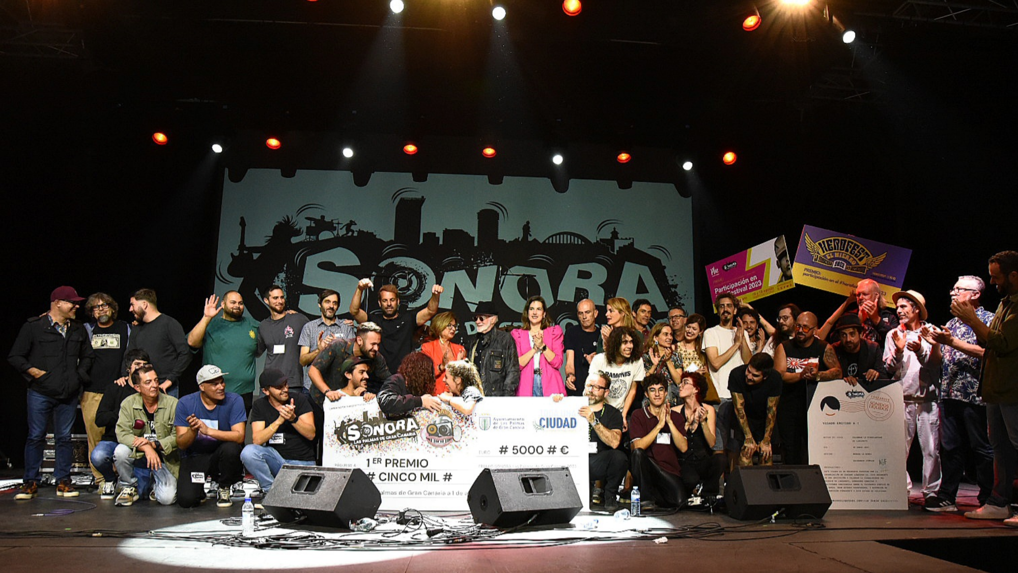 Alba Gil Aceytuno se alza con el primer premio del Festival Sonora Las Palmas de Gran Canaria. / OCEANS MEDIA