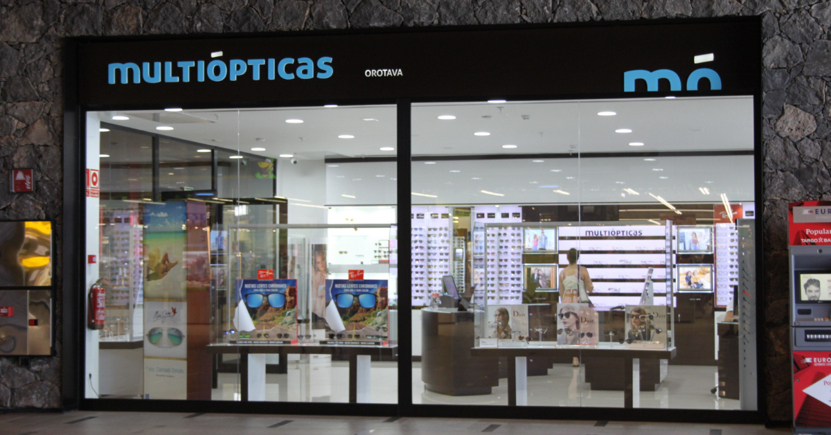Una tienda de Multiópticas en Tenerife./ SIAM MALL