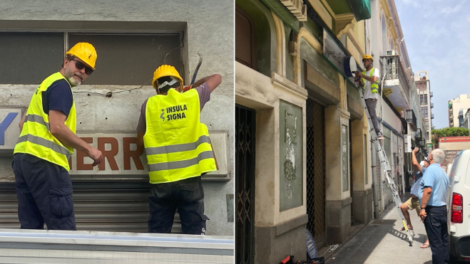 Insula Signa realizando dos rescates / INSULA SIGNA