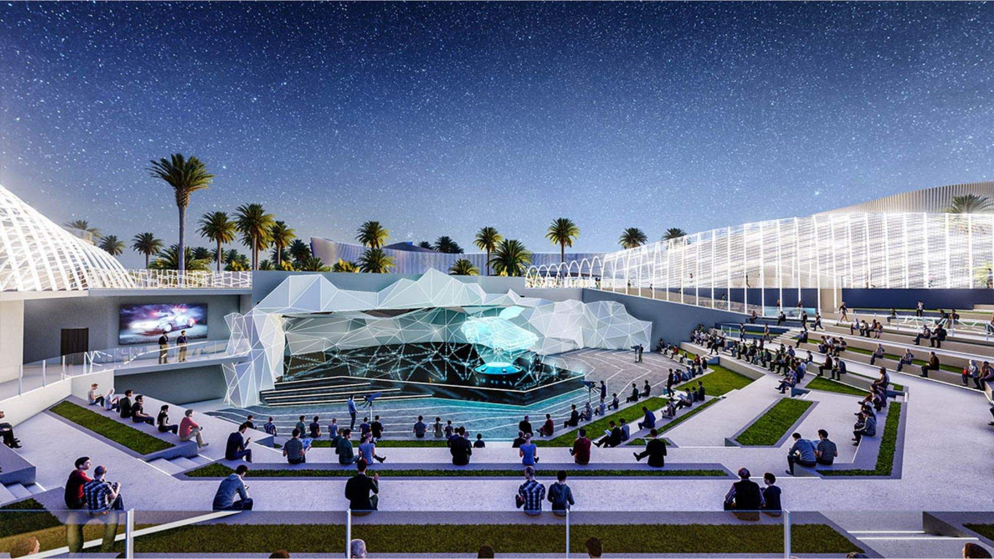 Auditorio de Dreamland. / NEWPORT