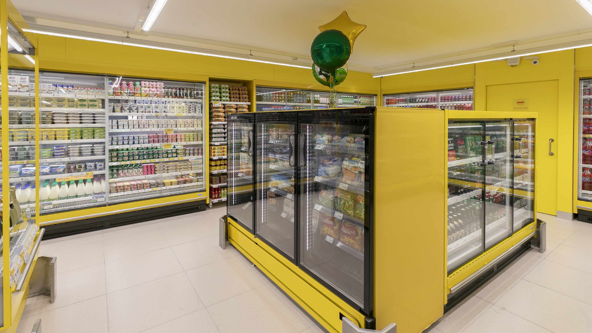 Imagen del interior de la tienda de HiperDino Express en el sur de Gran Canaria / HIPERDINO