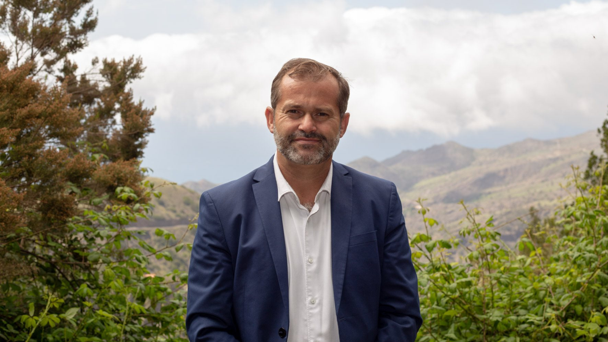 Emiliano Coello, alcalde de Vallehermoso. / CEDIDA