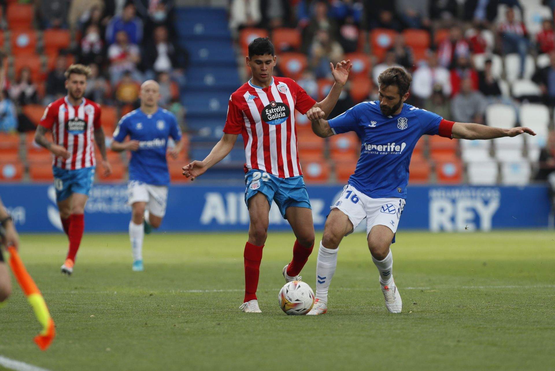 En la última visita al Anxo Carro, el Tenerife se impuso por 0-2 mientras que la primera vuelta de esta temporada empataron 1-1 en el Heliodoro./ CD TENERIFE.