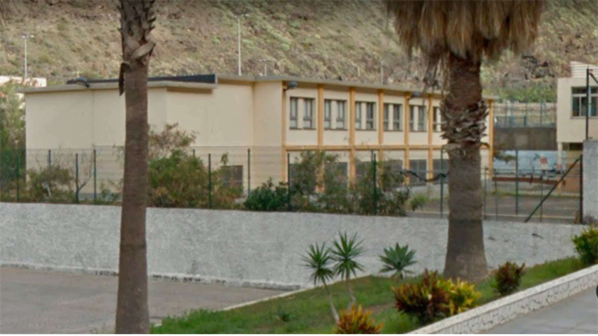 CEIP El Puerto de Tazacorte, colegio en el que se instalará el laboratorio de Plocan./ ARCHIVO