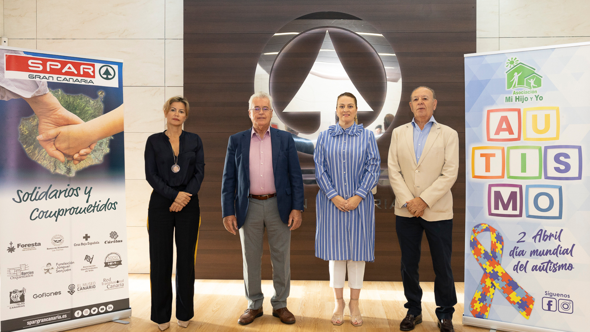 Foto de familia de SPAR Gran Canaria / SPAR