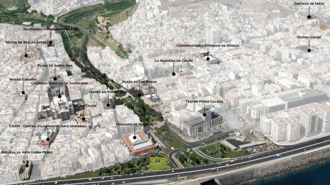 Infografía del proyecto / PSOE DE LAS PALMAS DE GRAN CANARIA