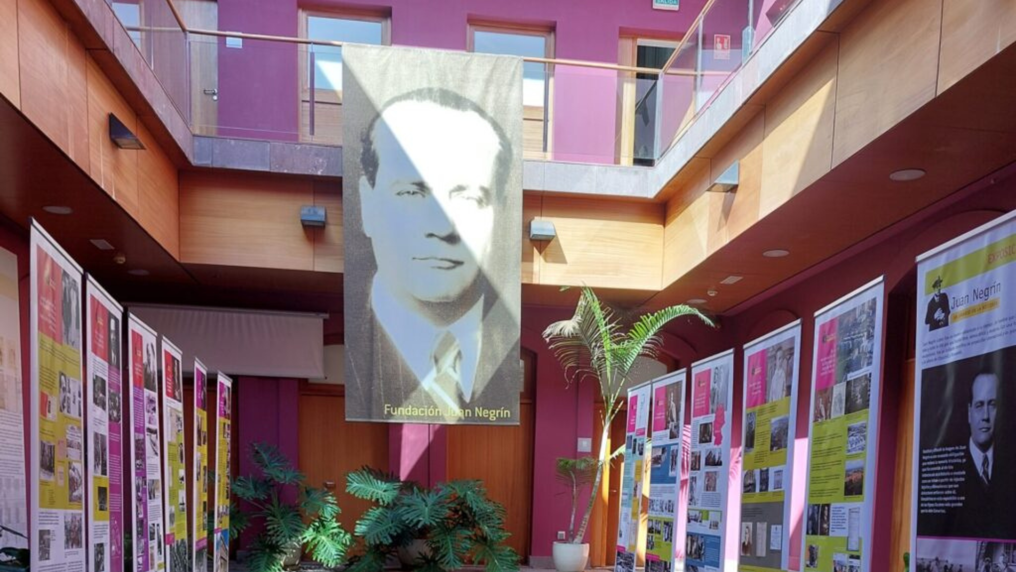 Exposición en la Fundación Juan Negrín  FUNDACIÓN JUAN NEGRÍN