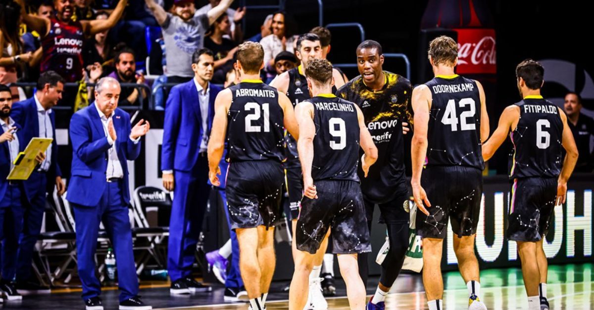 El CB Canarias confía en sentenciar la eliminatoria por la vía rápida en el Nou Congost después de imponerse la semana pasada en el Santiago Martín./ BCL.