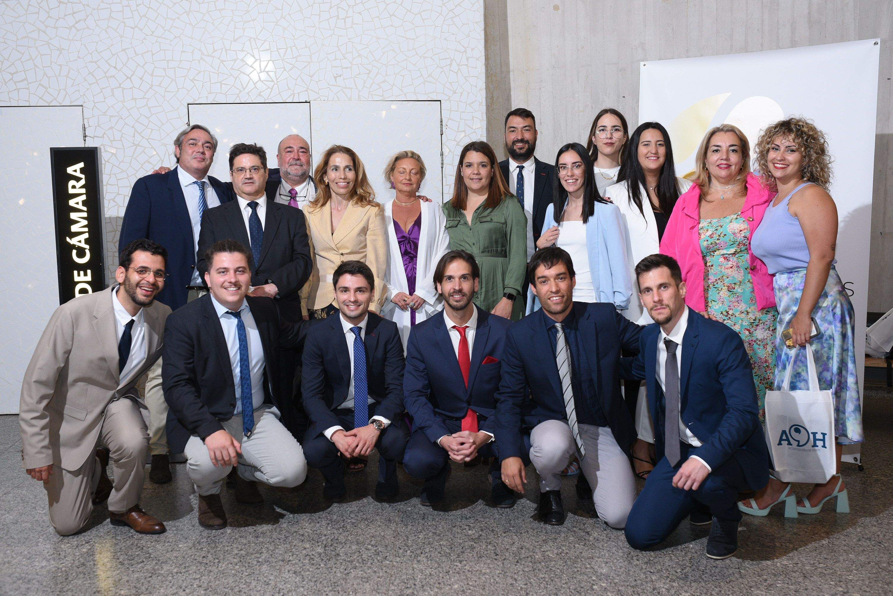 Plantilla del medio de comunicación canario Atlántico Hoy./