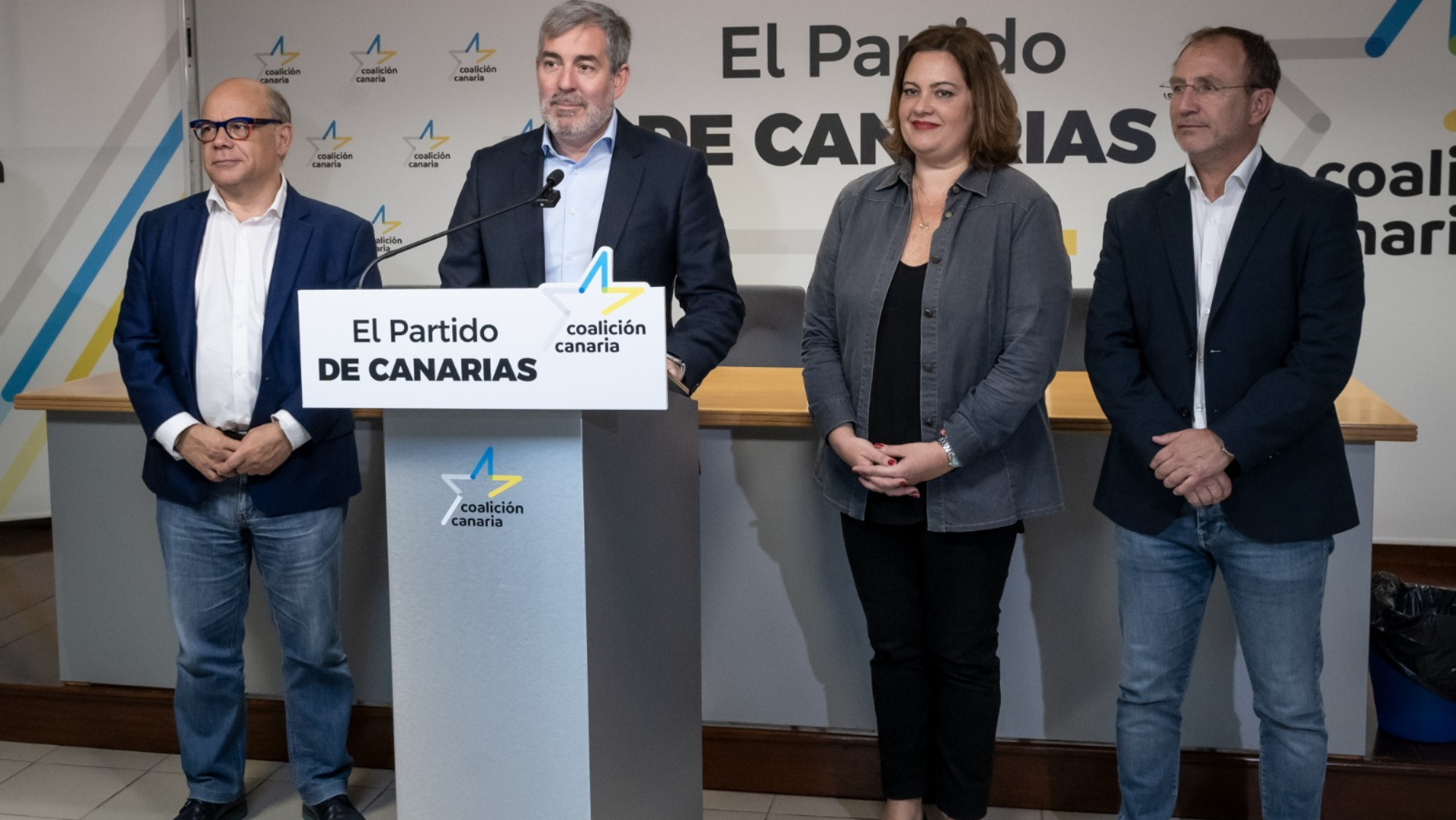 Presentación de la lista electoral de Coalición Canaria / COALICIÓN CANARIA