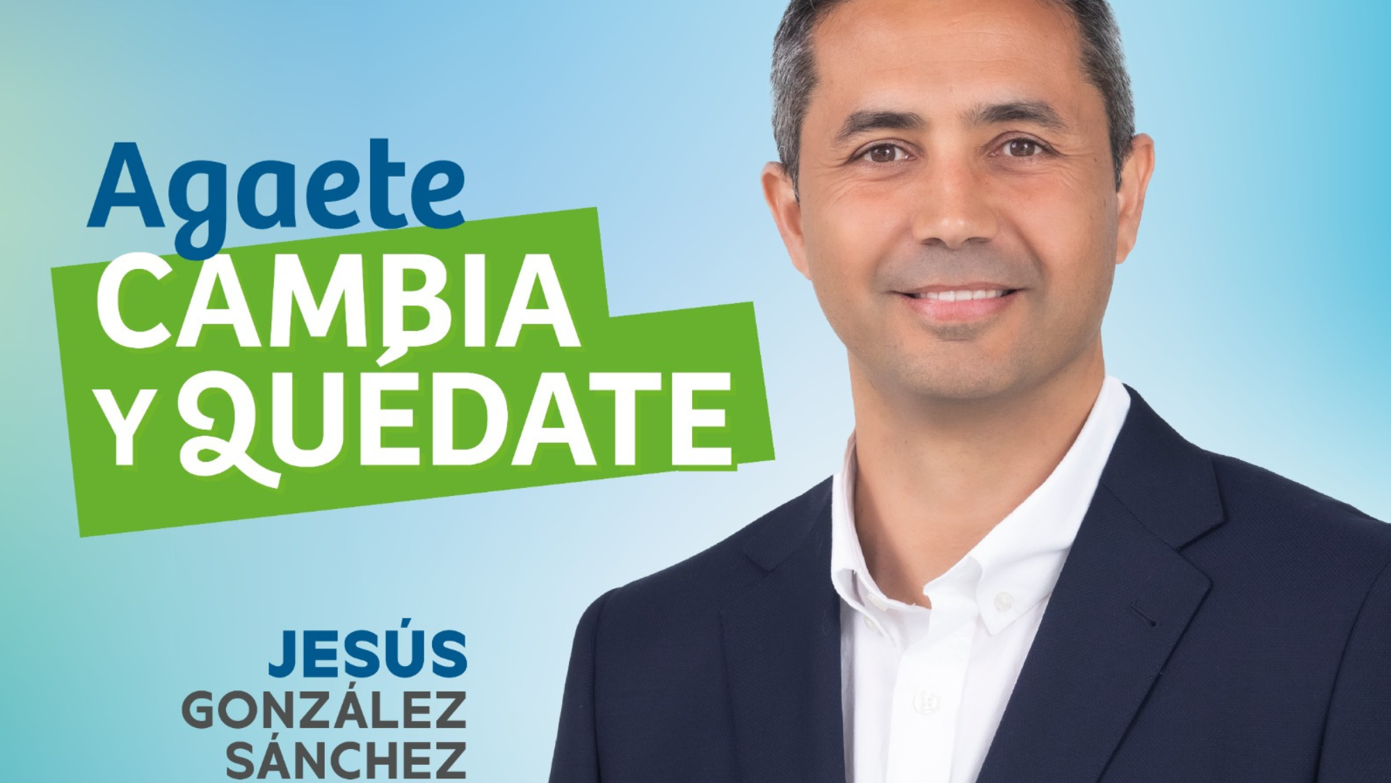 Candidato a la alcaldía de agaete, Jesús González Sánchez (BNR - NC) / CEDIDA