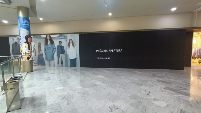 Establecimiento donde abrirá el Zara en el Centro Comercial Las Arenas / ATLÁNTICO HOY - MARCOS MORENO