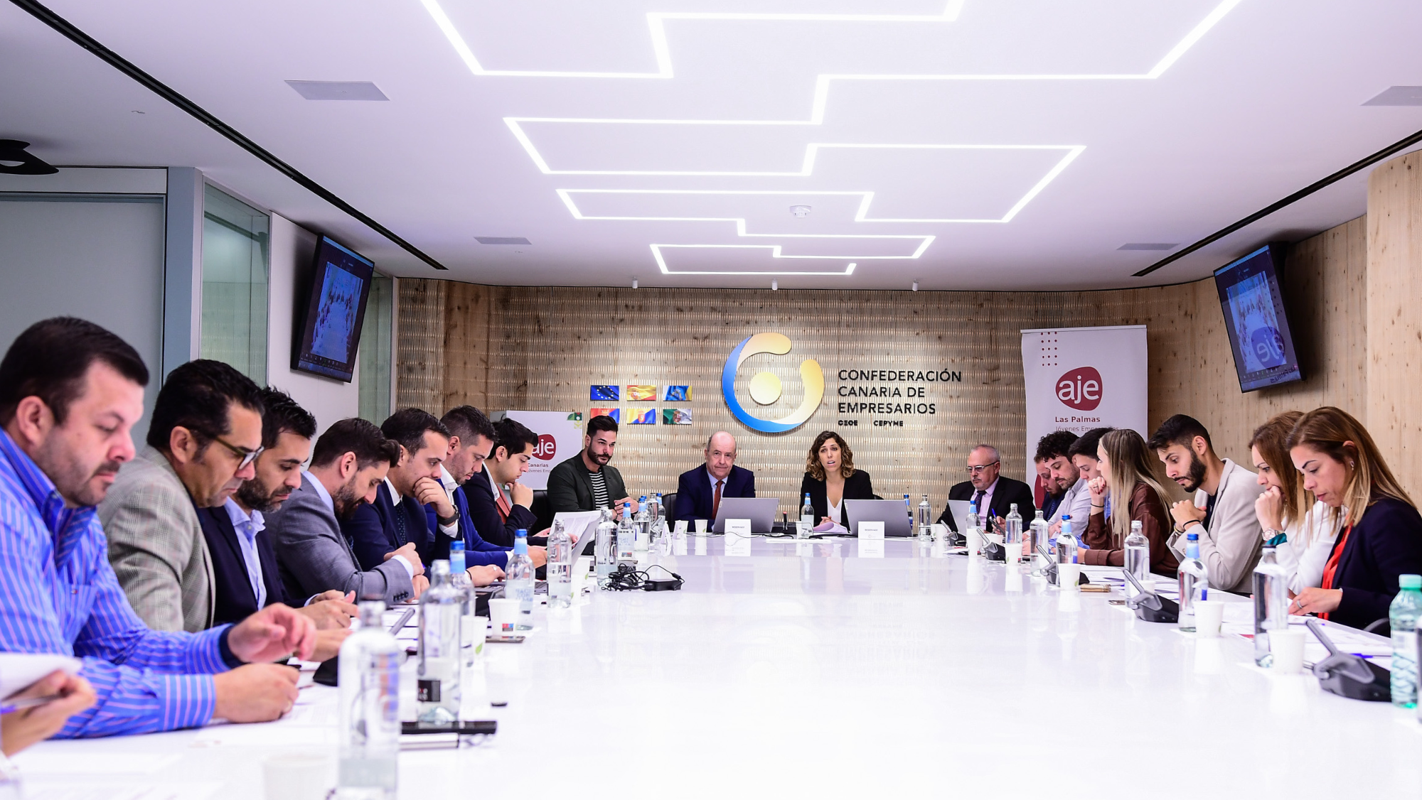 Momento de la Asamblea General / AJE LAS PALMAS