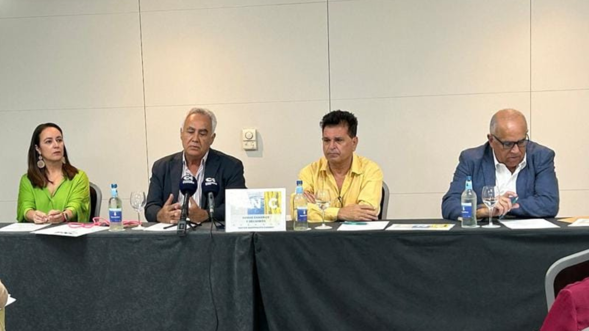Rueda de prensa de PNC. / PARTIDO NACIONALISTA CANARIO 