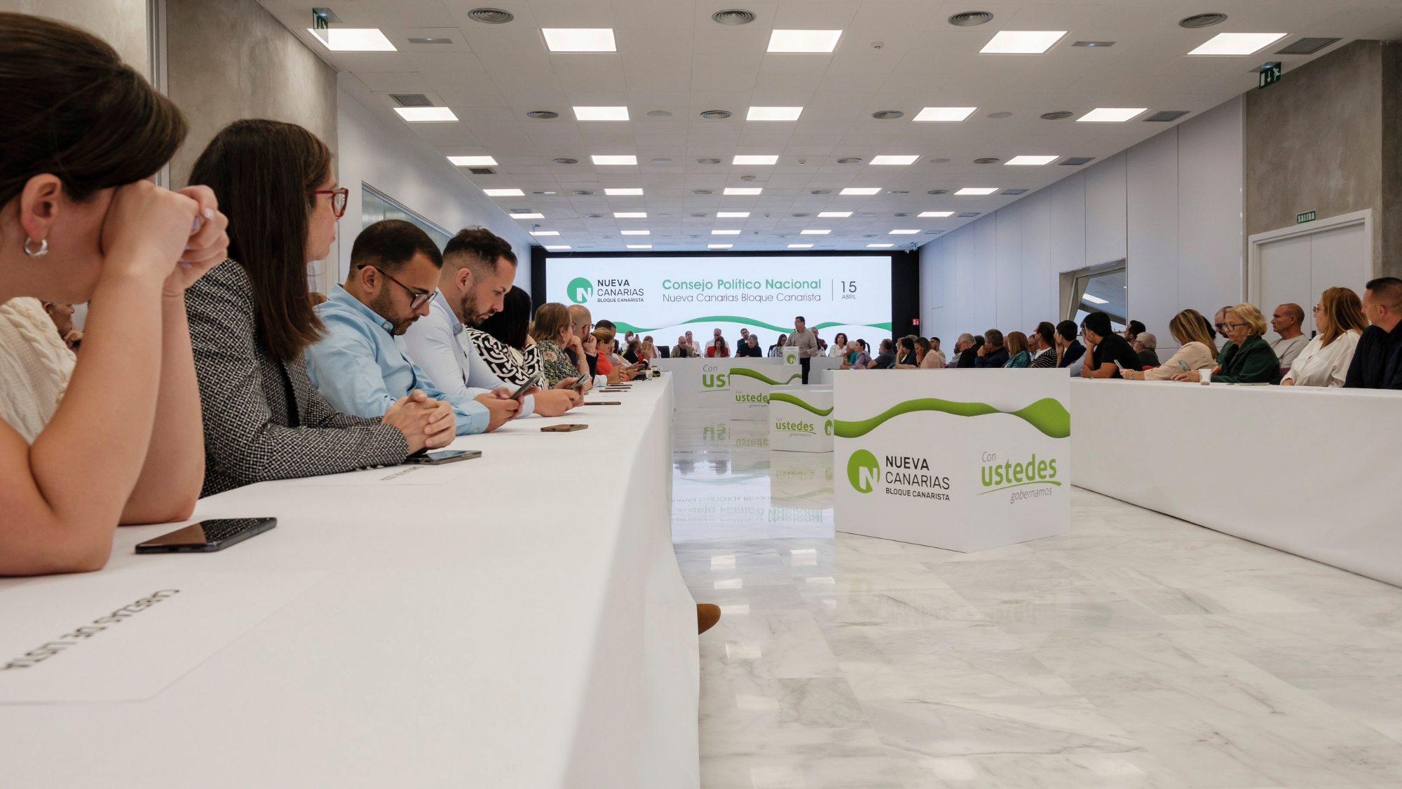 Acto de presentación de las candidaturas de Nueva Canarias / EFE