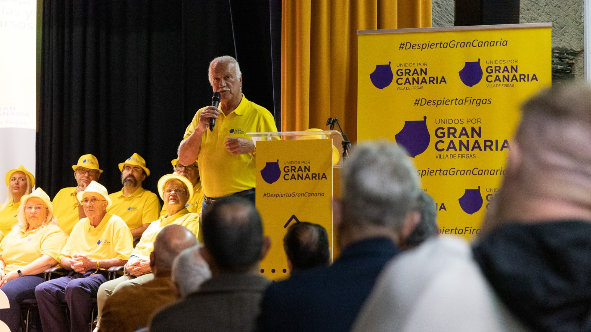 Manuel Báez, candidato de UxGC a la alcaldía de Firgas / UNIDOS POR GRAN CANARIA
