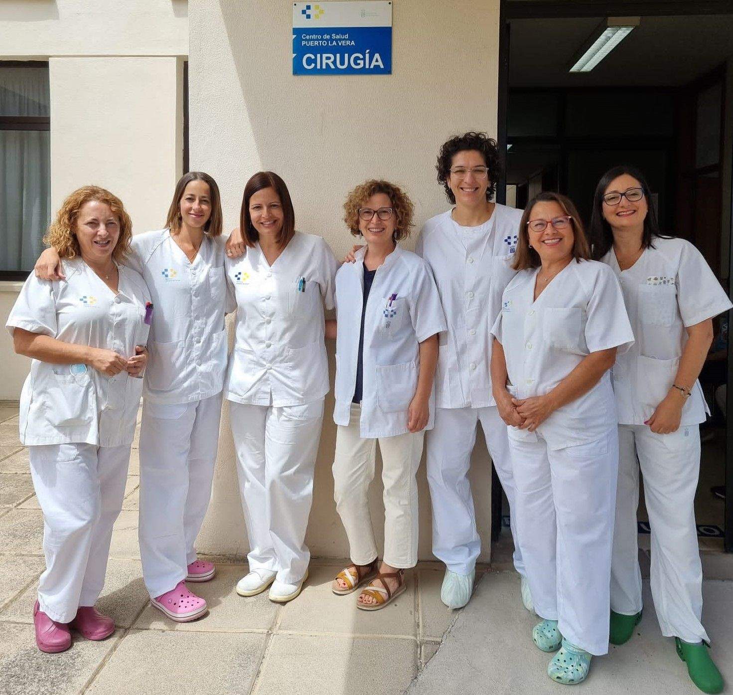 Profesionales de CMA del Centro de Salud de La Vera./ CEDIDA