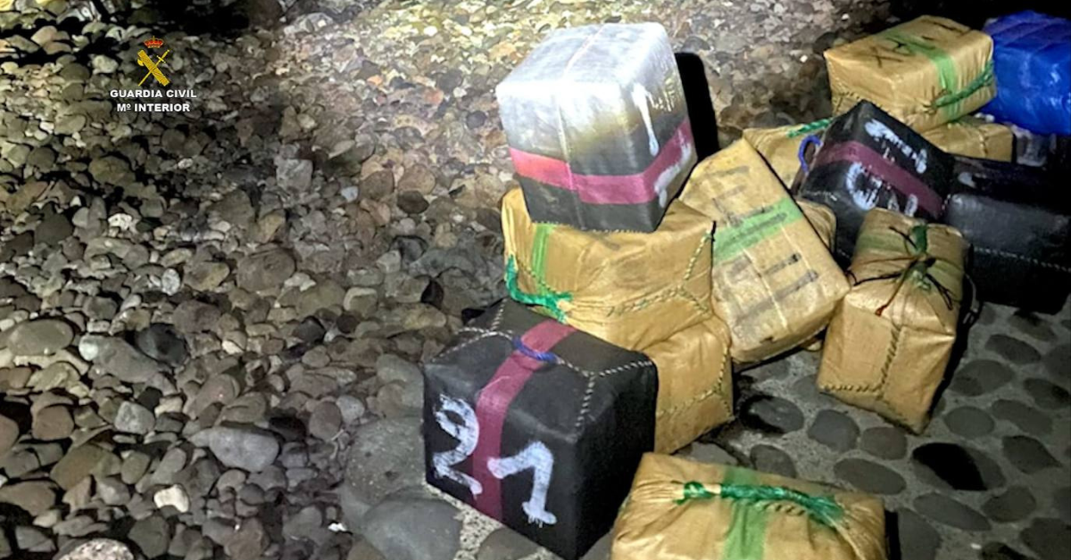 Siete hombres, al banquillo por intentar introducir tres millones de euros de hachís en Agüimes. GUARDIA CIVIL