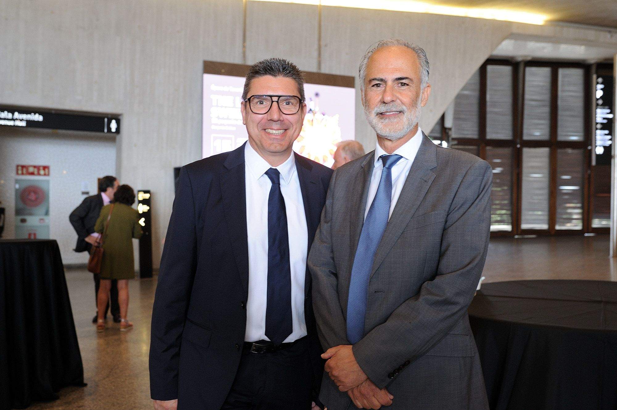 Joan Ramón Casals Osso y Javier Galván, de Bodegas Torres