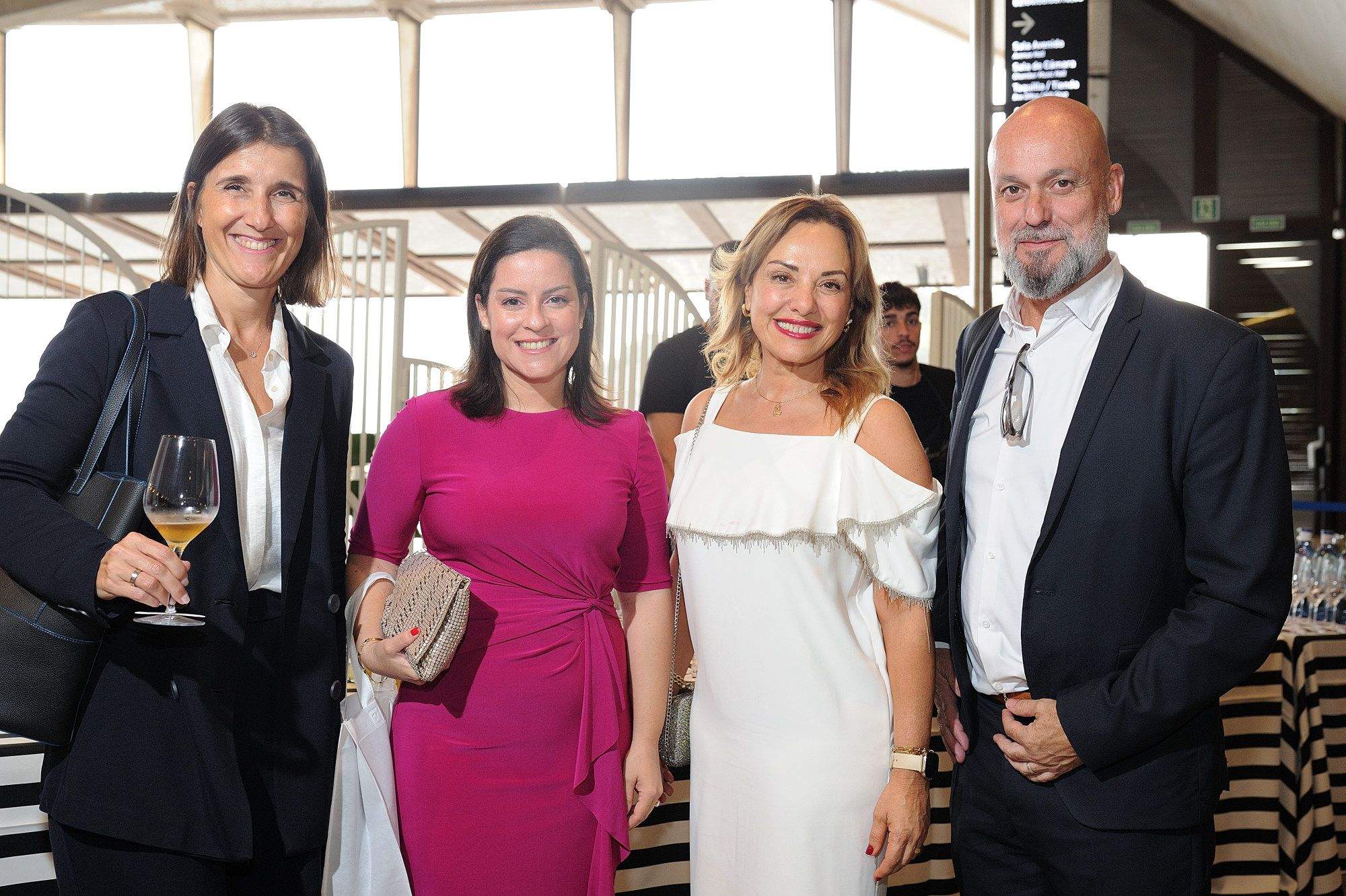 De izquierda a derecha: Carmina Fusté, directora general de Phillip Morris Canarias; Yaiza Castilla, consejera de Turismo de Canarias; Berta Pérez, consejera de Presidencia del Cabildo de Tenerife y XXXXX