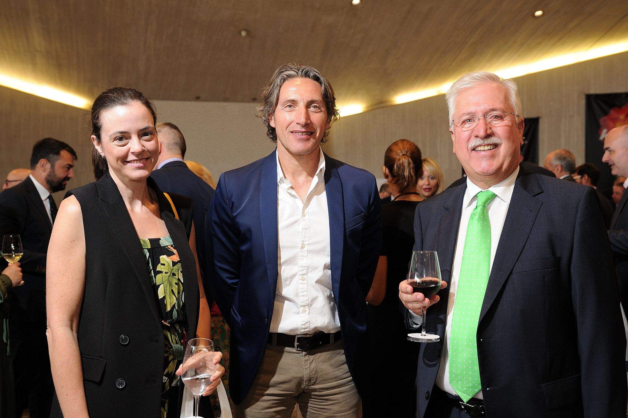 Juan Ramsden, consejero de Binter (dcha)