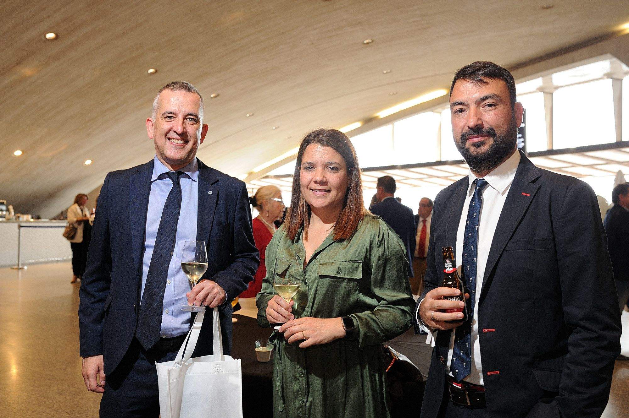 Èuric Sero, de Banco Mediolanum, Laura Jiménez y Martín Alonso 