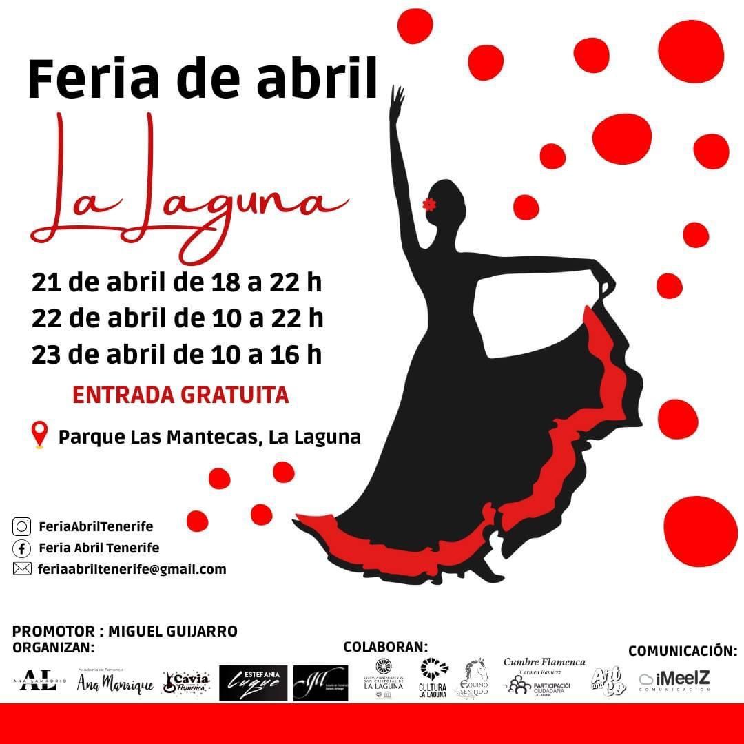 Programa de la Feria de Abril de La Laguna./ CEDIDA