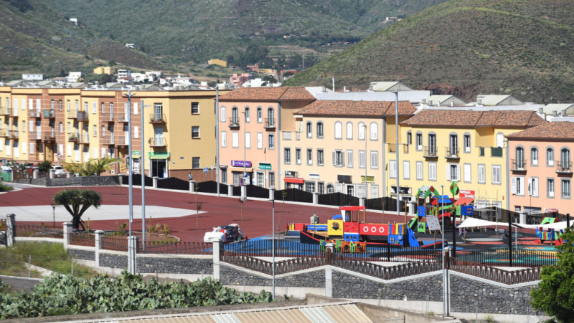 Parque de Las Mantecas, en La Laguna, donde se celebrará la Feria de Abril./ ARCHIVO
