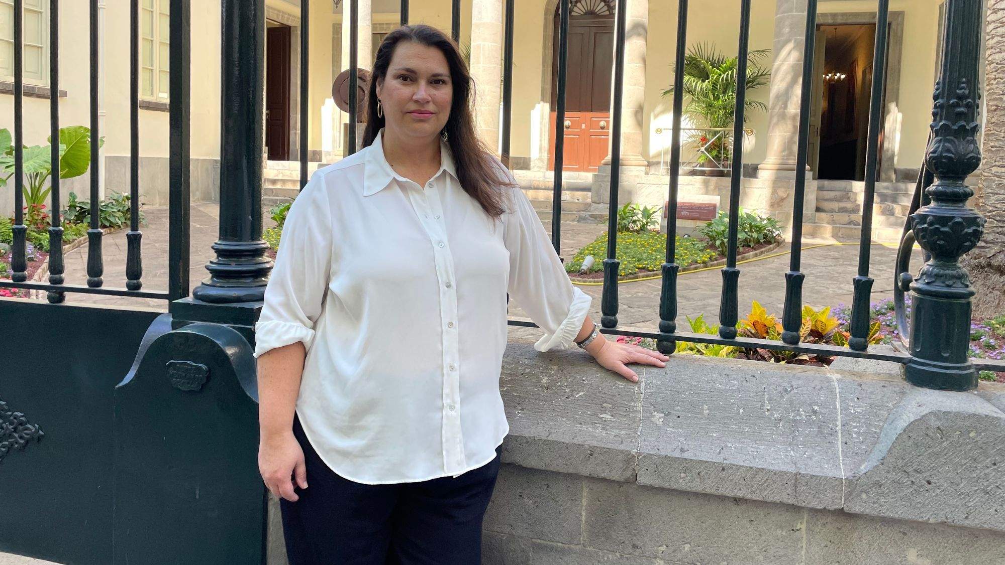 La presidenta de Ciudadanos (CS) en Canarias y candidata al Parlamento regional, Isabel Bello / CEDIDA