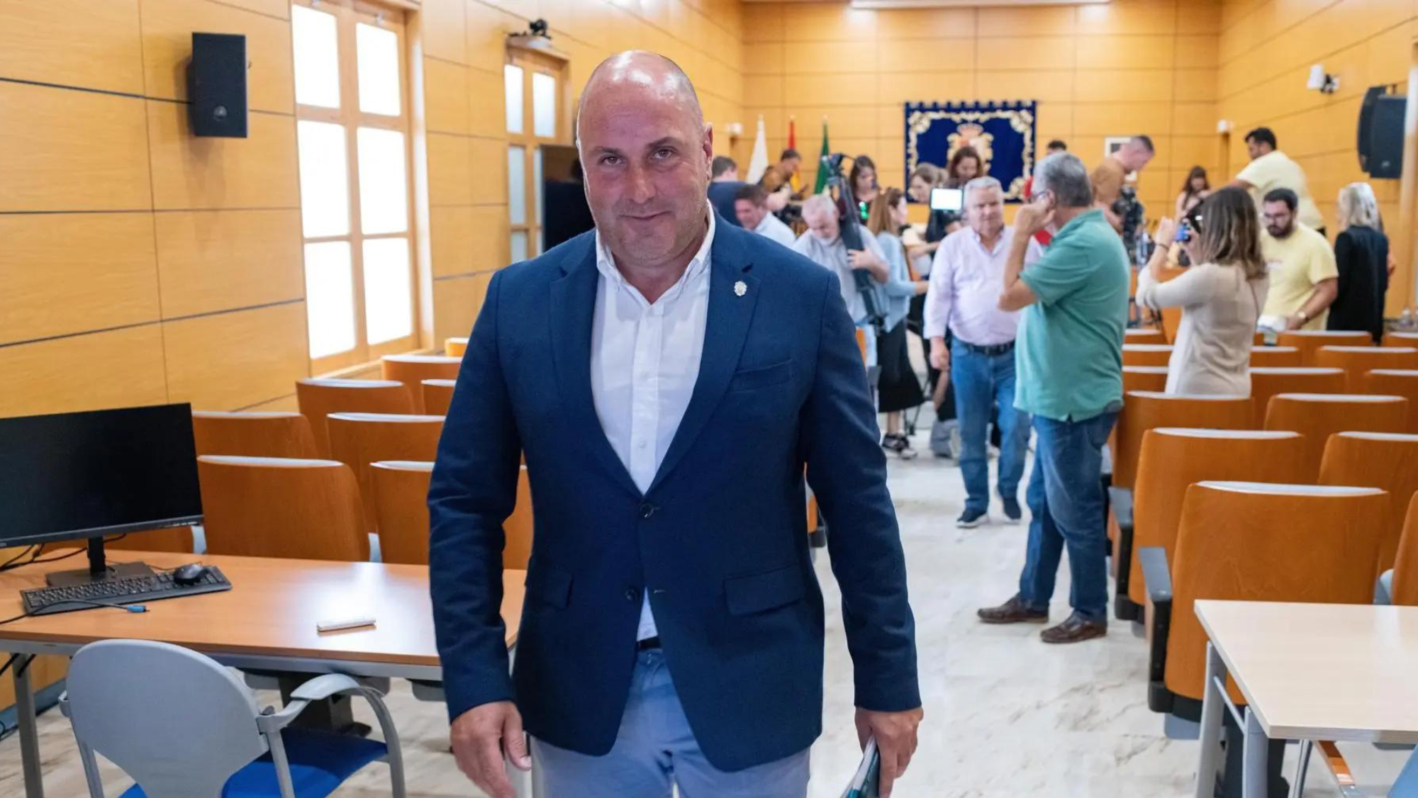 Sergio Lloret, presidente del Cabildo de Fuerteventura / EFE - Carlos de Sáa