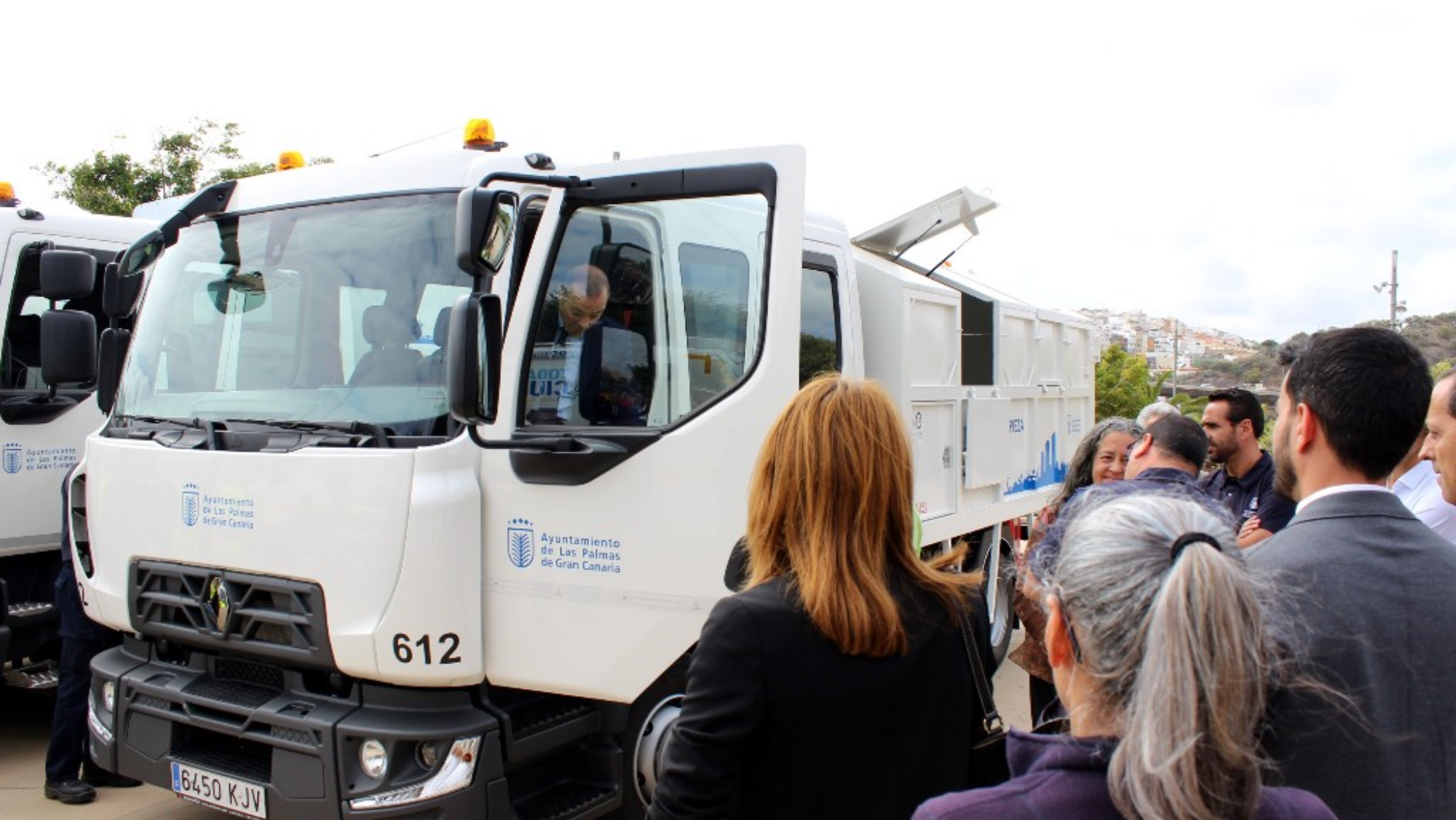 Camión de recogida de basuras del Ayuntamiento de Las Palmas de Gran Canaria / AYUNTAMIENTO DE LAS PALMAS DE GRAN CANARIA 