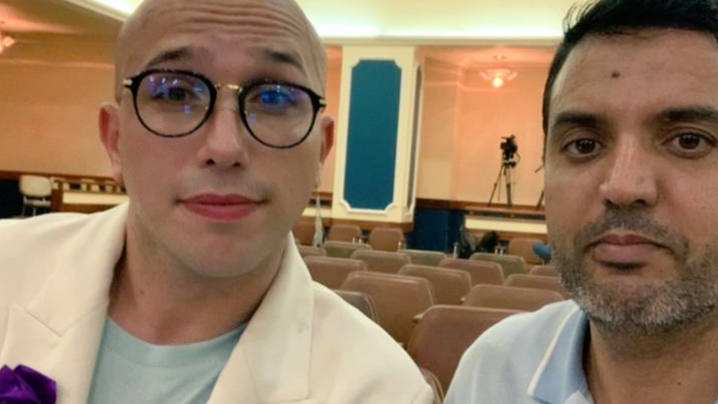 Emma Colao en el acto de Sumar de Yolanda Díaz / REDES