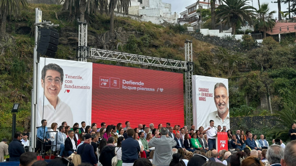 Presentación de candidaturas del PSOE en Tenerife este 22 de abril de 2023./ PSOE Presentación de candidaturas del PSOE en Tenerife este 22 de abril de 2023./ PSOE