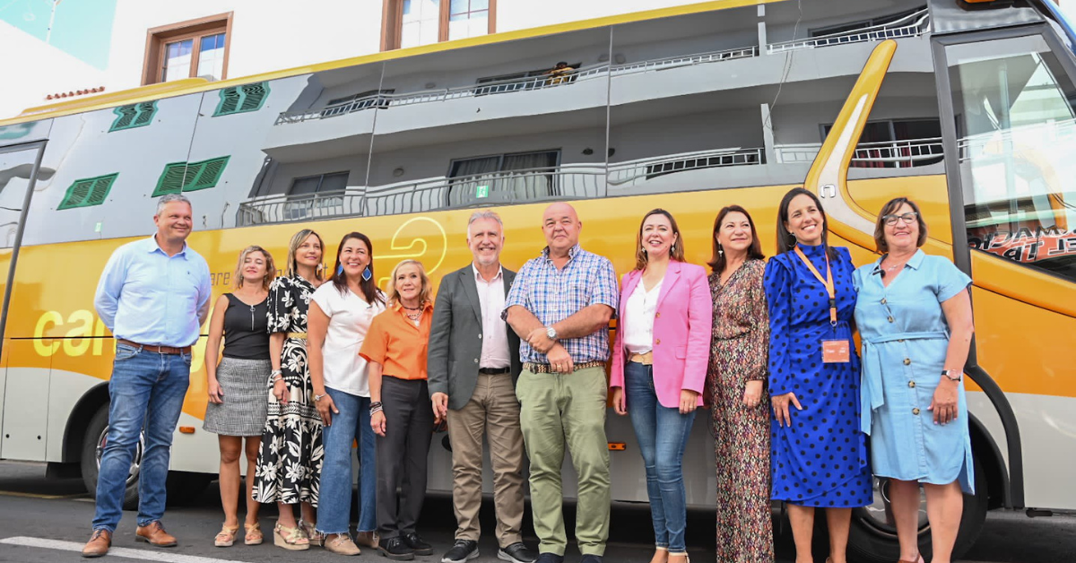 Visita del presidente Ángel Víctor Torres al proyecto 'Empleo sobre ruedas' / PRESIDENCIA
