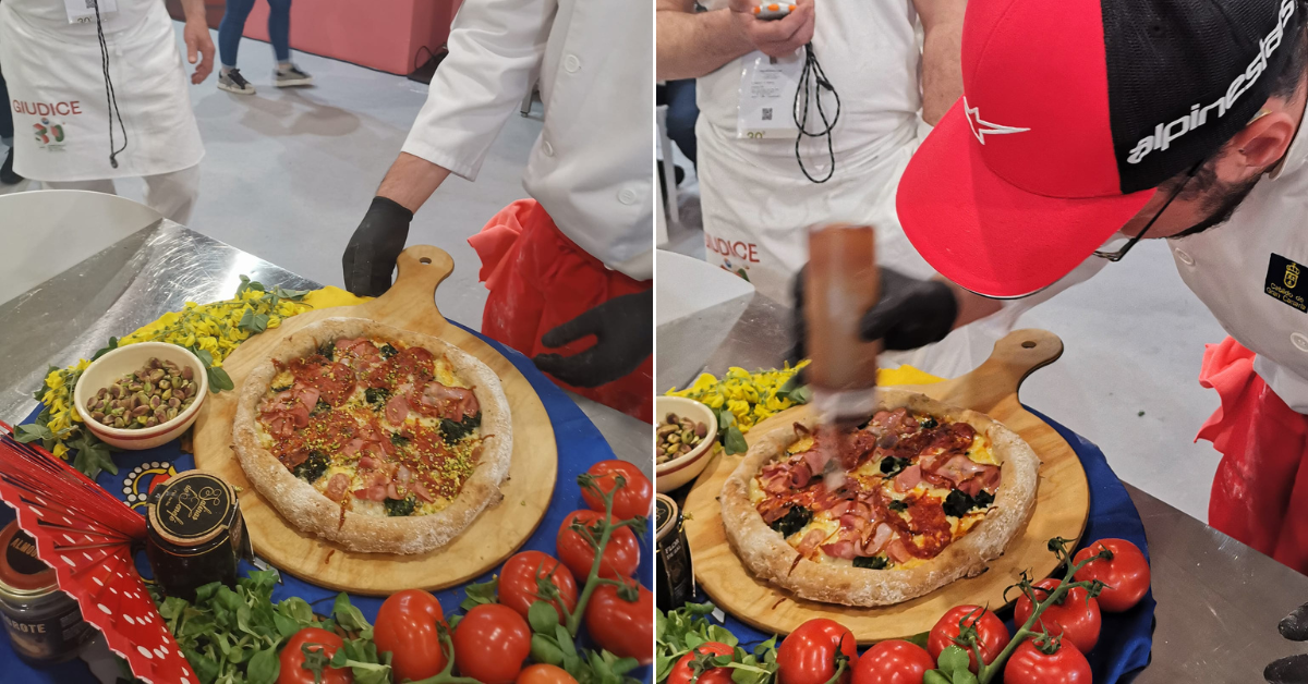 Marco Tavani en una de las competiciones./ FACEBOOK