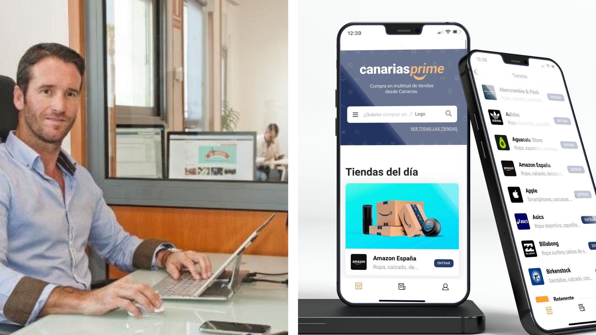 Edgar Jiménez, CEO de Canarias Prime, fue detenido en Gran Canaria por tráfico de droga y blanqueo de capitales. / AH