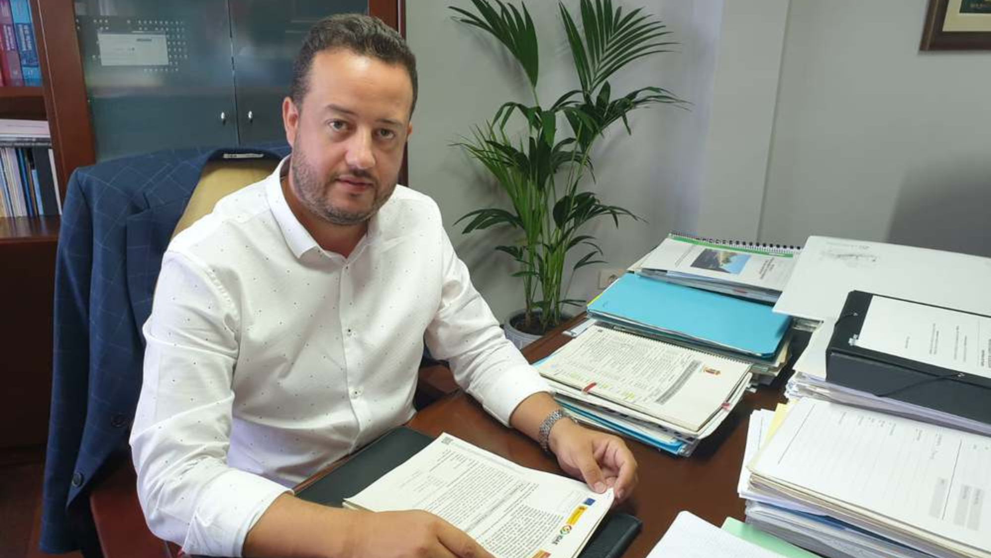 Juan Antonio García Abreu, alcalde de La Victoria por el PSOE./ AYUNTAMIENTO DE LA VICTORIA DE ACENTEJO