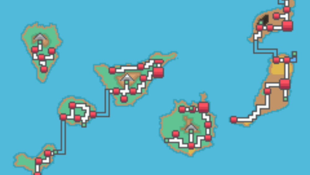 Mapa de Pokemon Canarias./ ALDO CARNELL