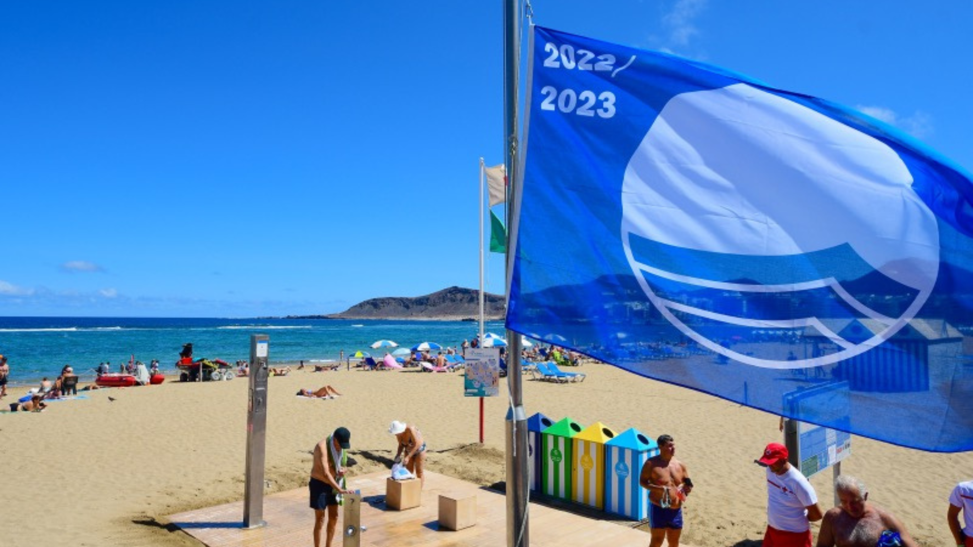 Última bandera azul conseguida por Las Playa de Las Canteras / AYUNTAMIENTO DE LAS PALMAS DE GRAN CANARIA