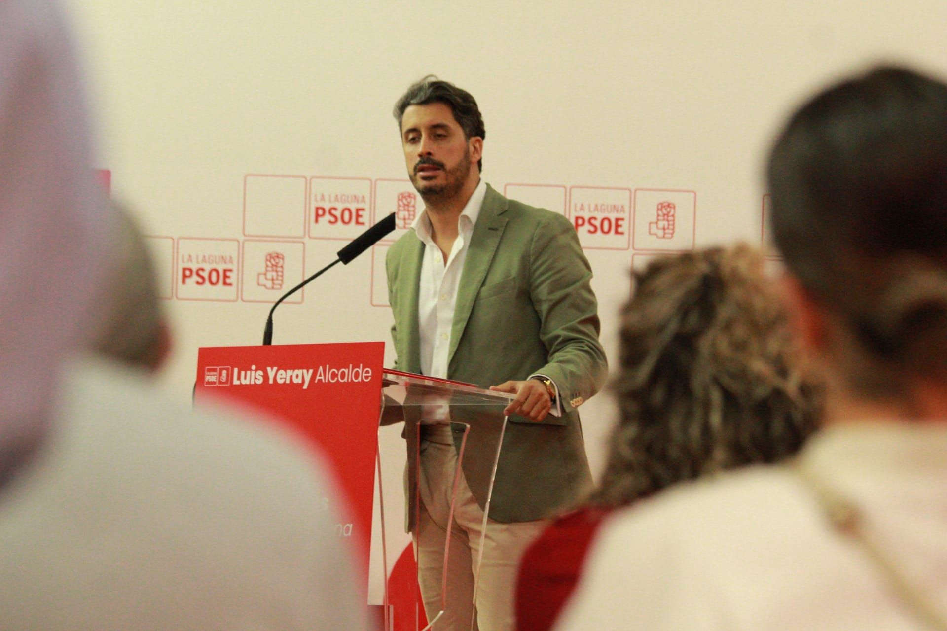 Luis Yeray Gutiérrez, alcalde de La Laguna n/ ÁLVARO OLIVER (AH)