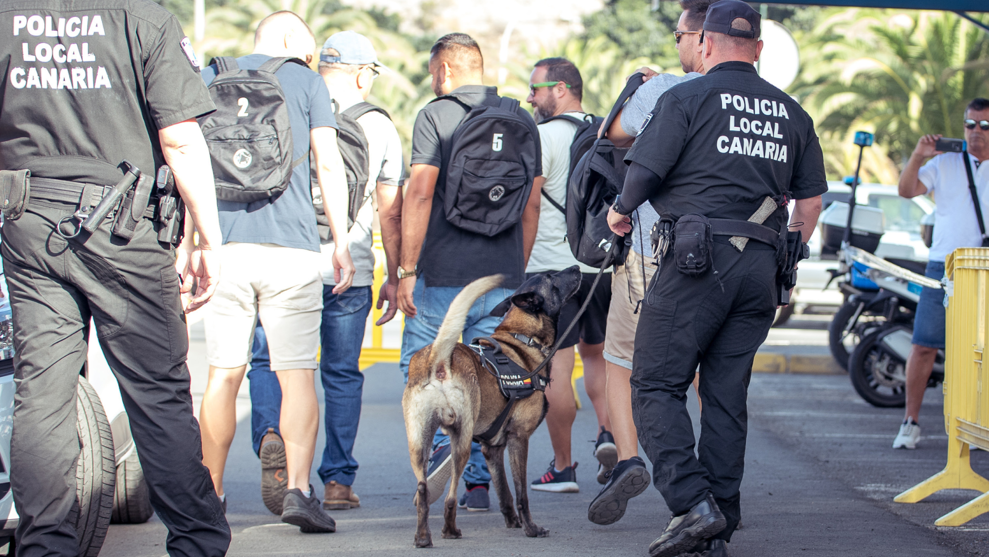 Policías de San Bartolomé de Tirajana / COALICIÓN CANARIA