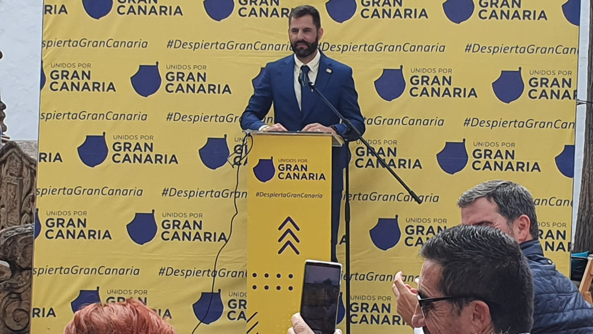 Adonai Acosta, candidato a la alcaldía de Teror por Unidos por Gran Canaria / UNIDOS POR GRAN CANARIA