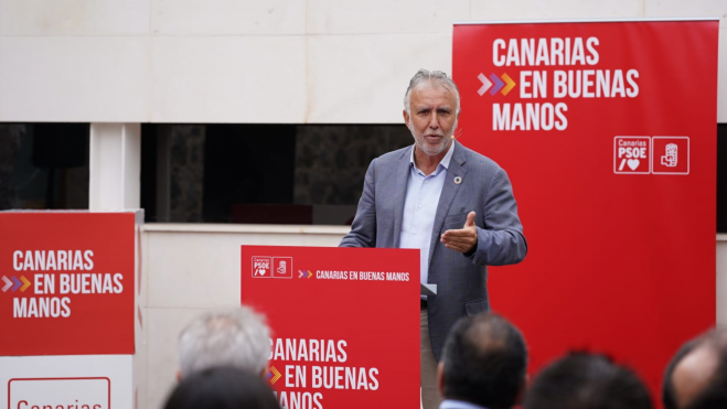 Ángel Víctor Torres en la presentación del programa / PSOE Ángel Víctor Torres en la presentación del programa / PSOE
