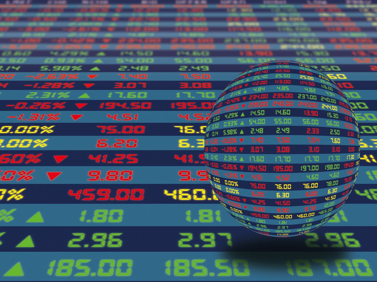 Variaciones bursátiles / DEPOSITPHOTOS