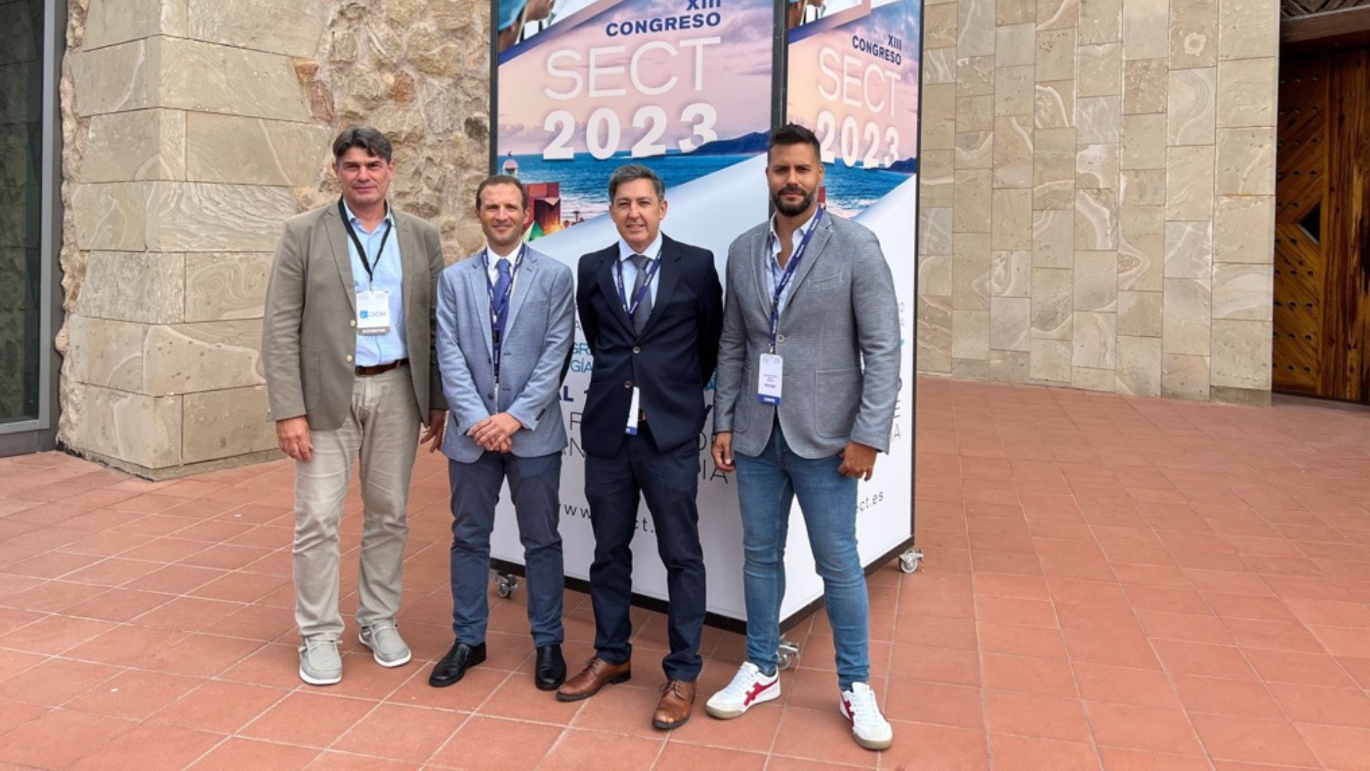 Donato Monopoli,  Dr. José Ramón Cano, Dr. David Pérez y Dr. Ricardo Medina /  PALACIO DE CONGRESOS